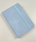Compact A7 Mini Journal with Elastic Band – Blue  📘
