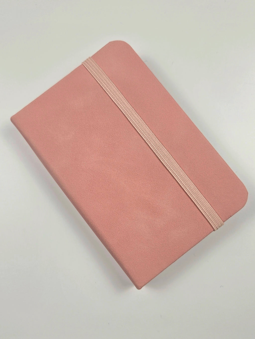 Compact A7 Mini Journal with Elastic Band – Dusty Rose 📕